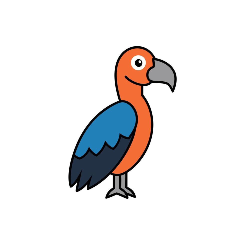 Condor bird goes icon vector