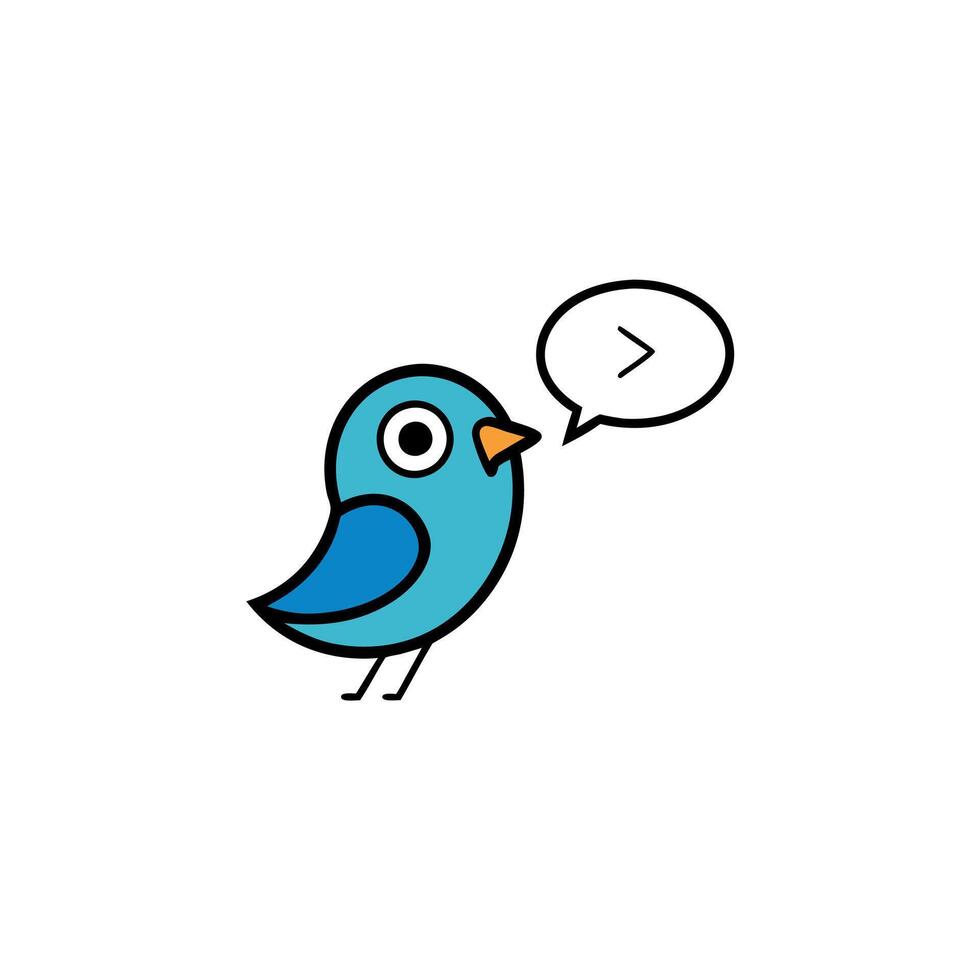 Common Yellowthroat bird sleeps icon vector