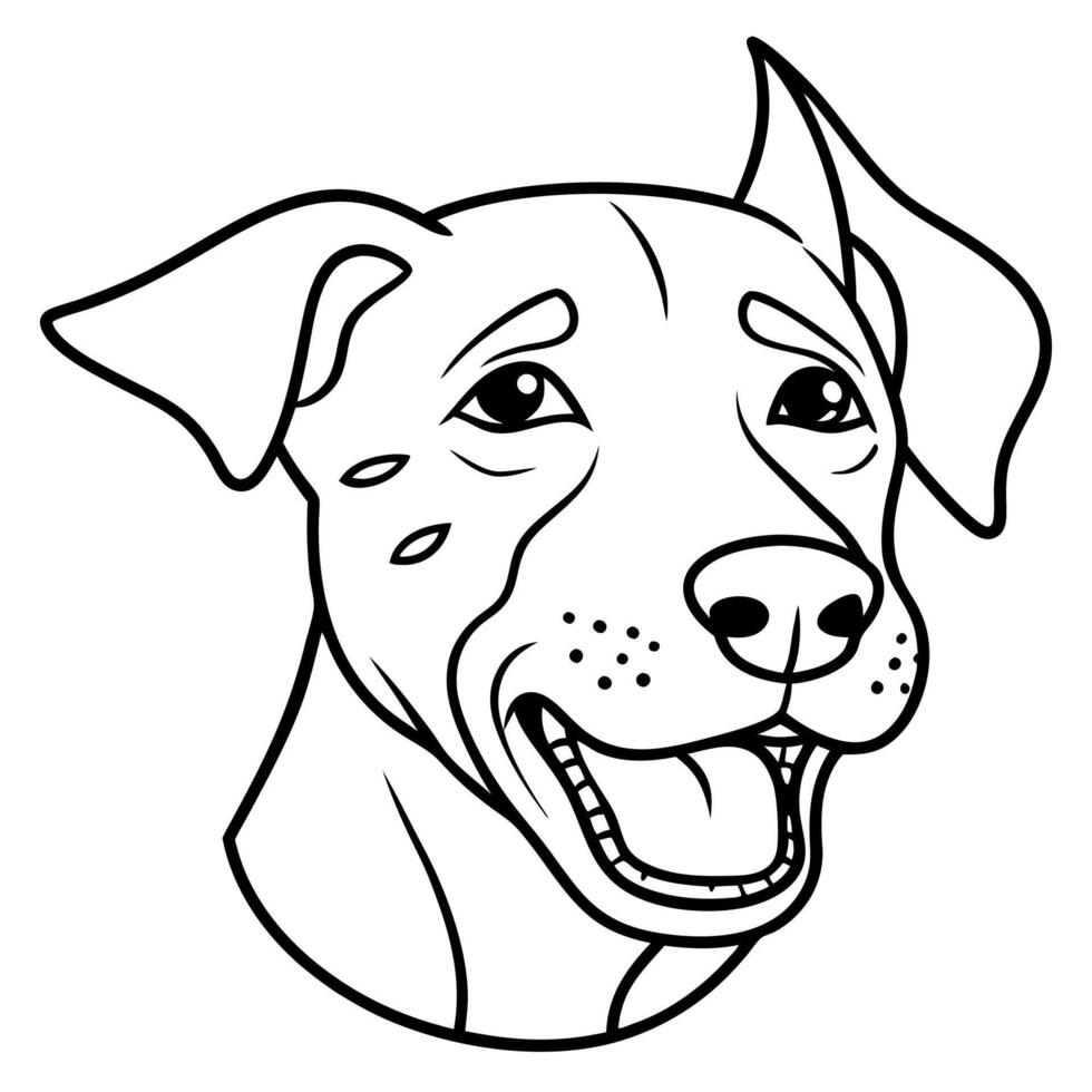 Croatian Sheepdog dog dancing icon vector