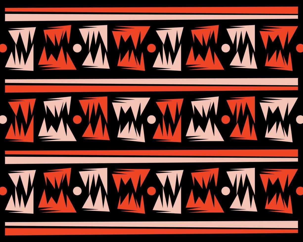 abstract navajo ethnic aztec pattern background weaiv traditional print art banner wall art fabric textile editable vector