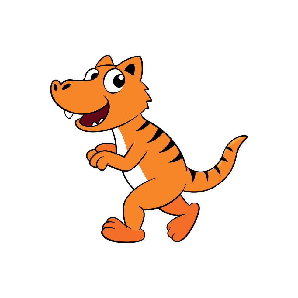 Cross Fox swims icon vector