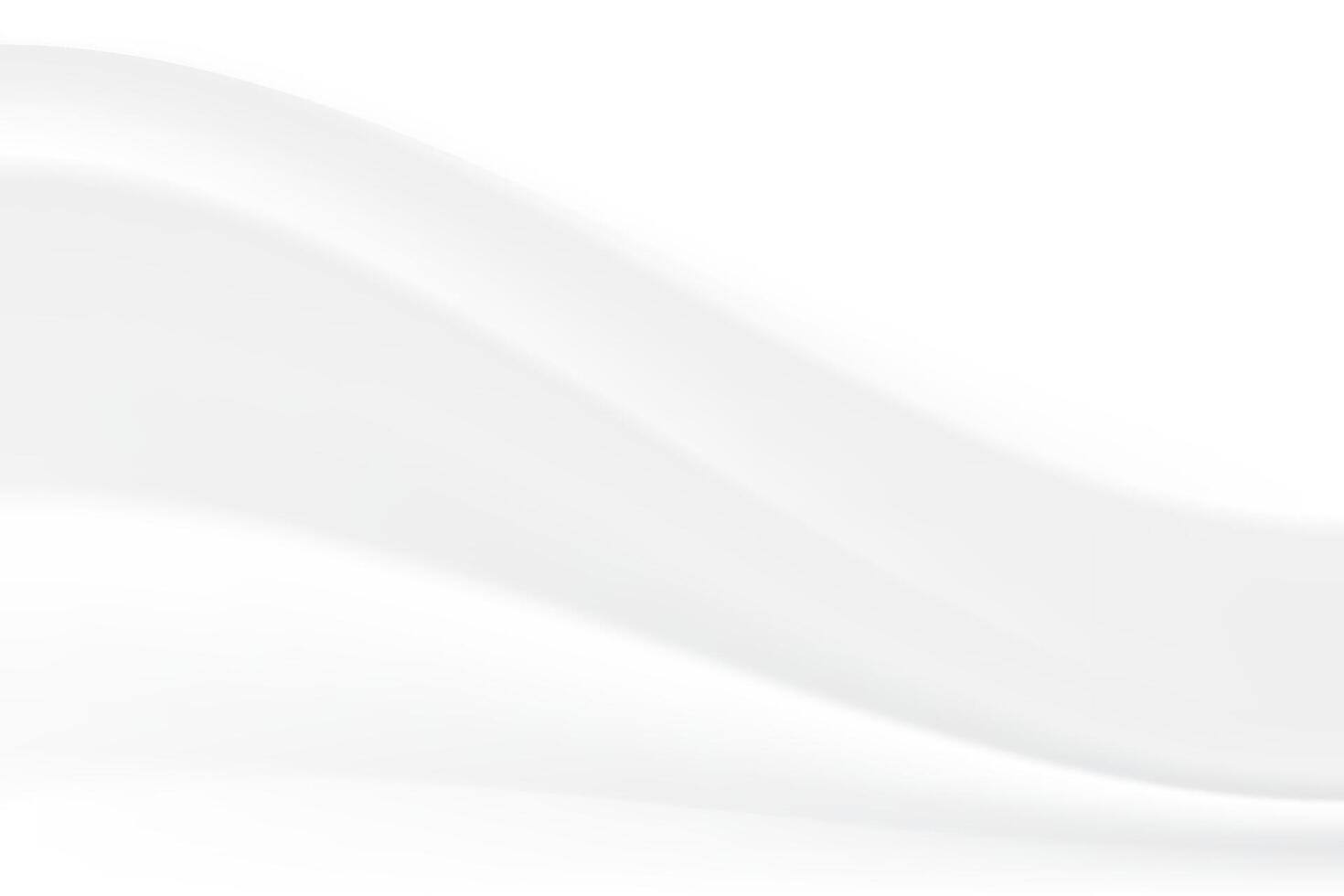 white background with wave shadow pattern vector