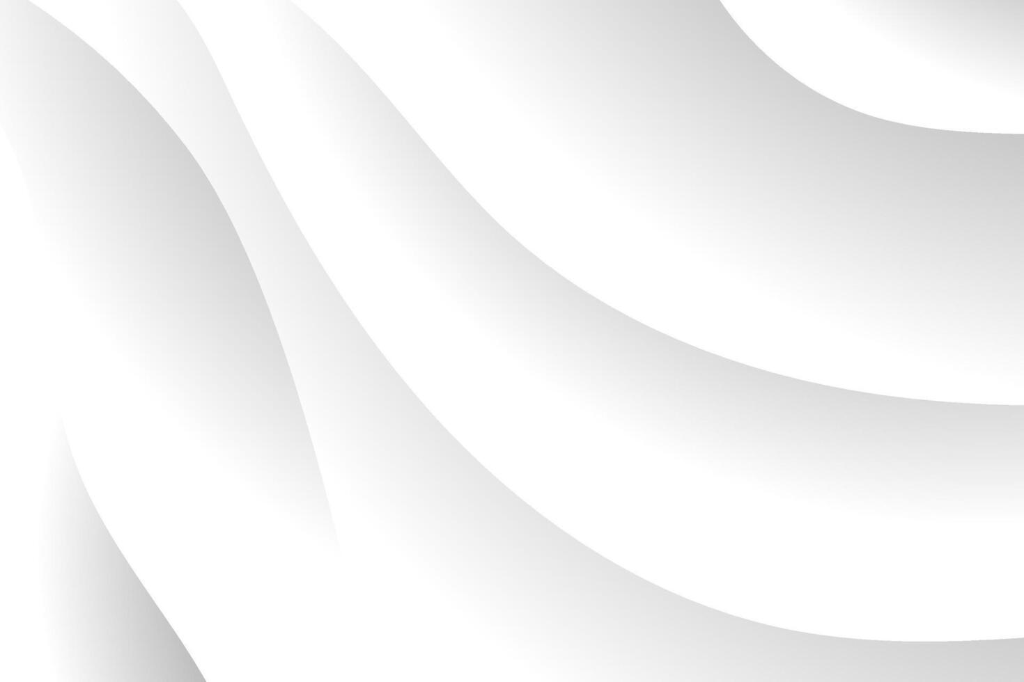 white background, abstract wave shadow vector