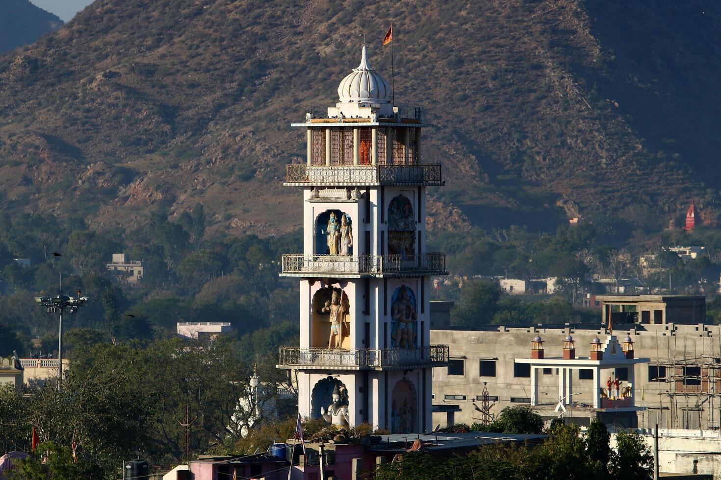 Pushkar India February 23, 2023. Pushkar is one of the sacred pilgrimage sites in Hinduism. photo