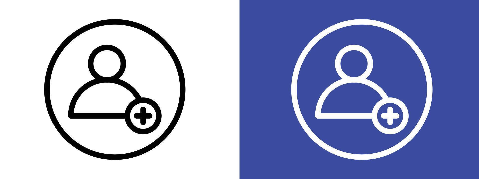 Person conversation icon vector