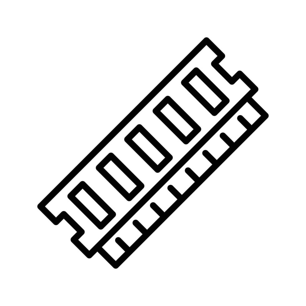 memory, ram icon vector