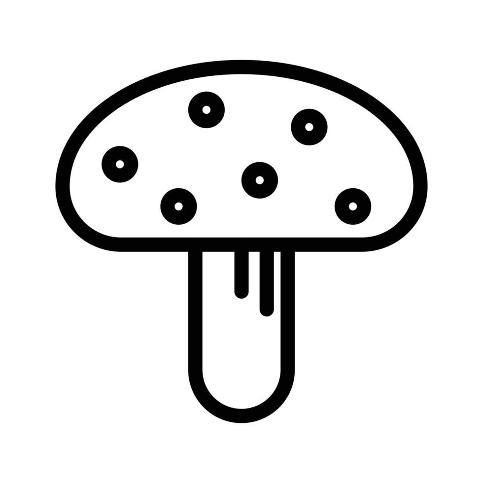 mushroom icon set vector