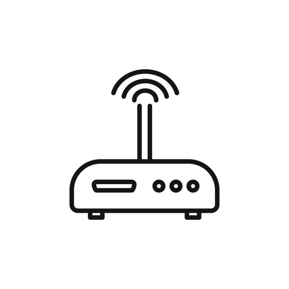 router icon set vector