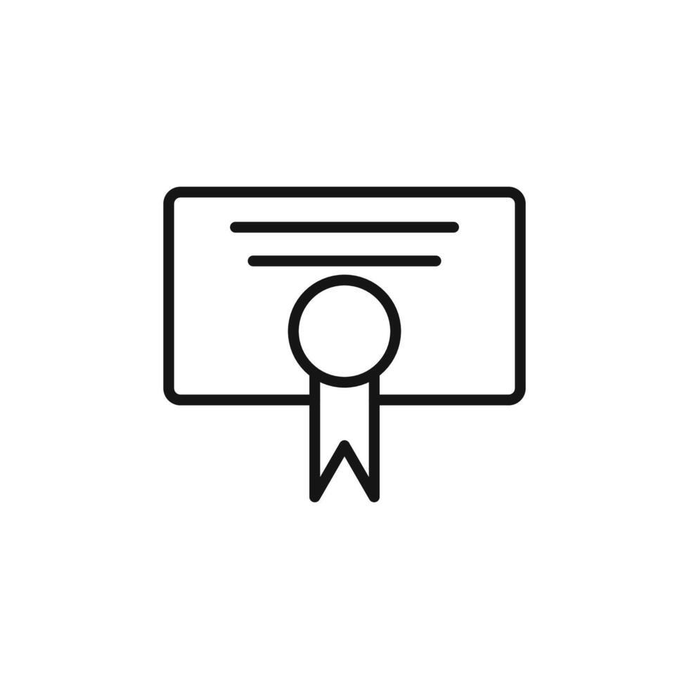Certificate icon set vector
