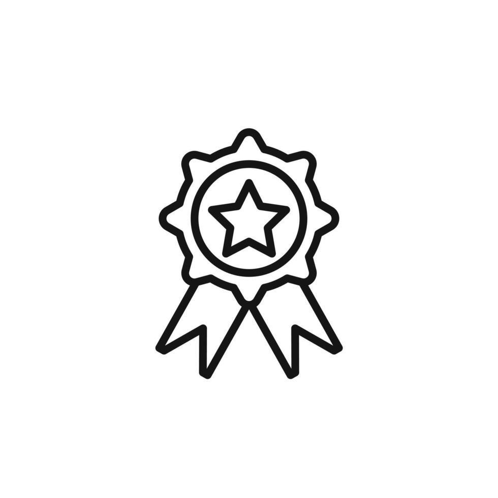 best seller icon outline collection in black and on white background vector