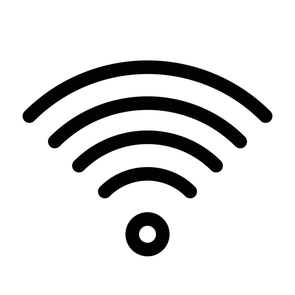 Wifi icon set vector