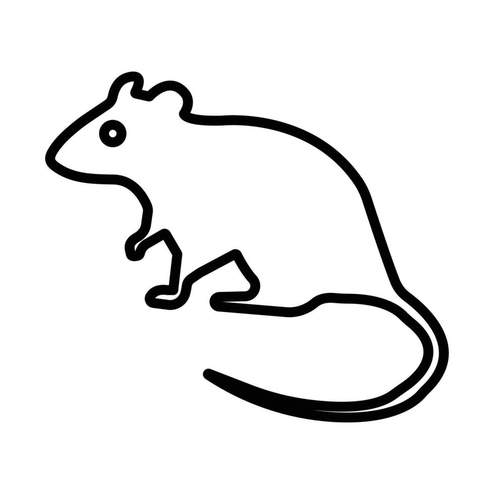 mouse animal icon vector