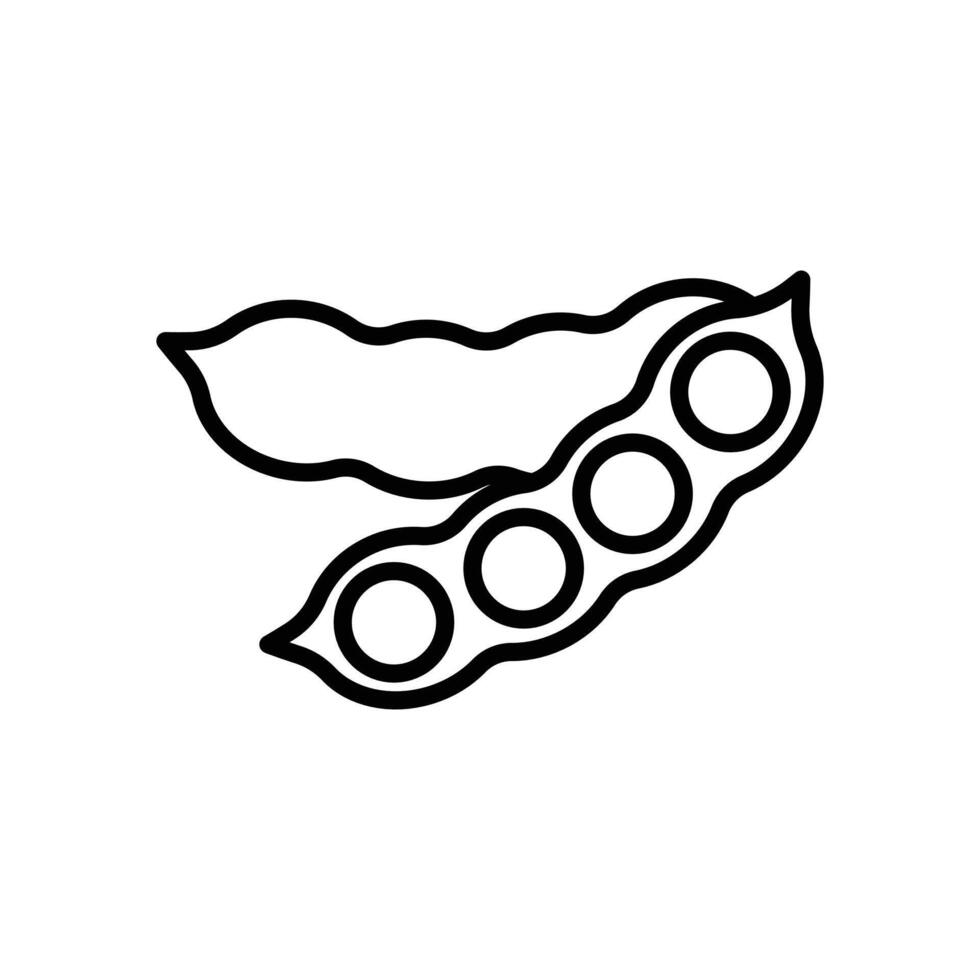 soybeans icon set vector