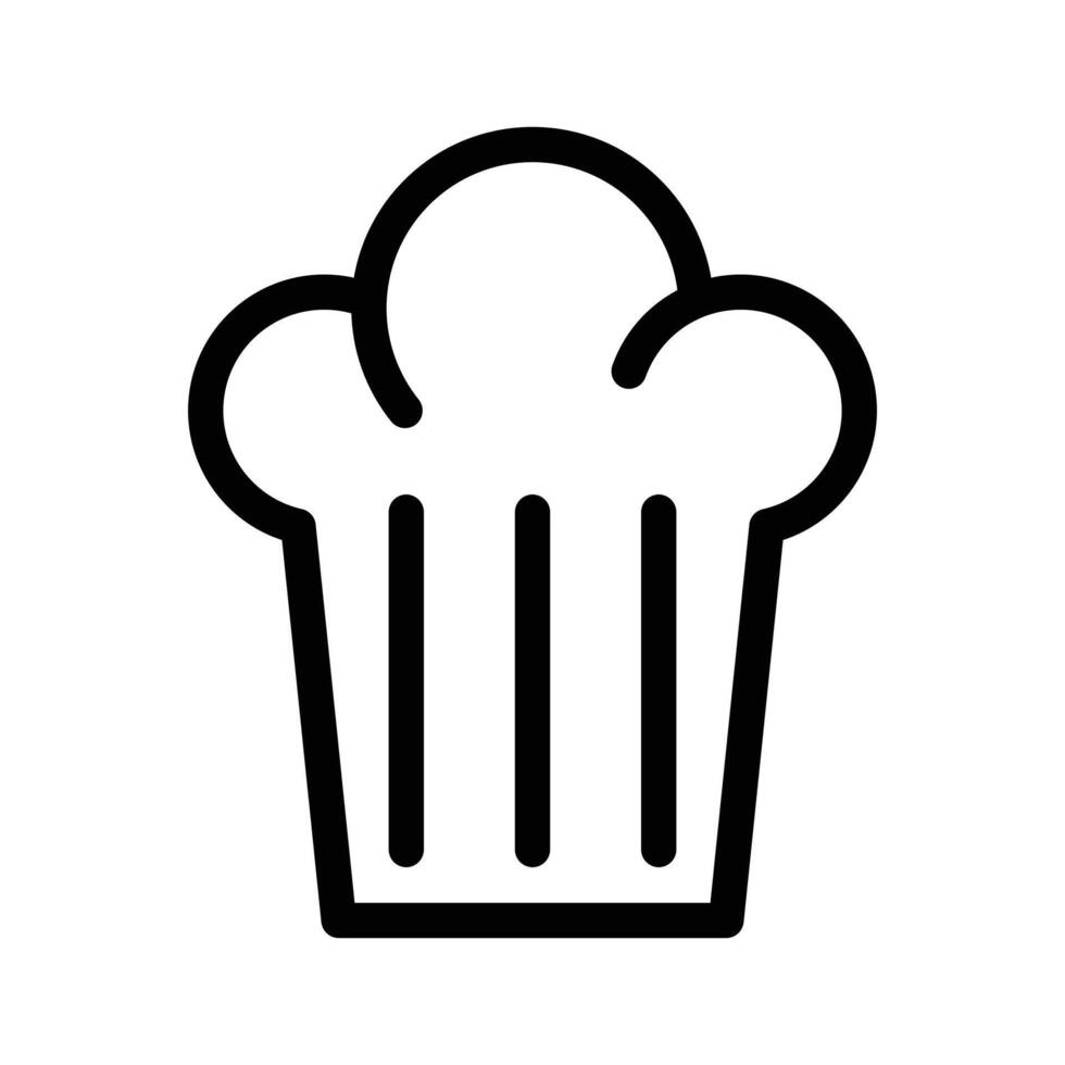 toque icon set vector