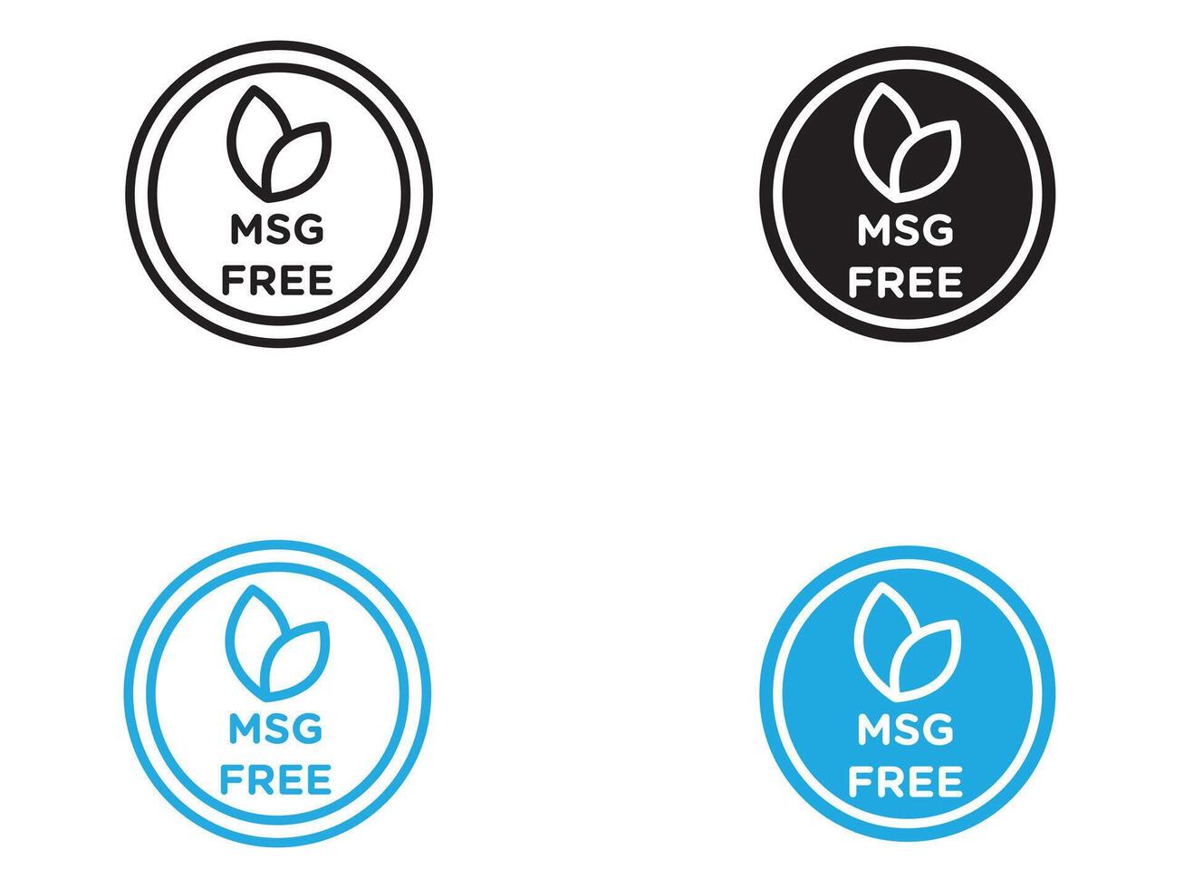 Msg free icon black and white outline sign vector