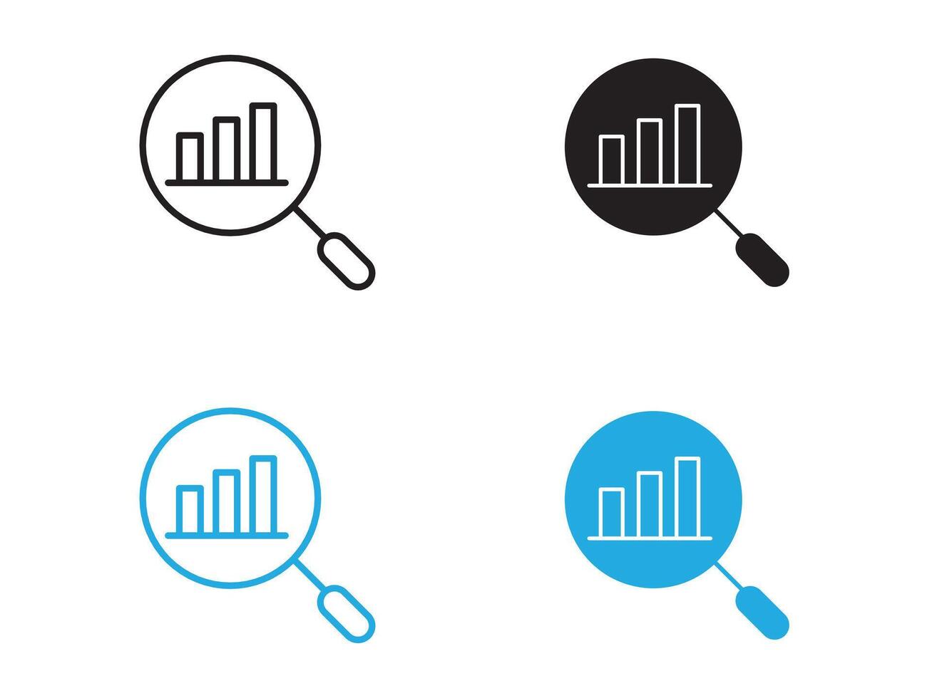 predict forecast icon vector