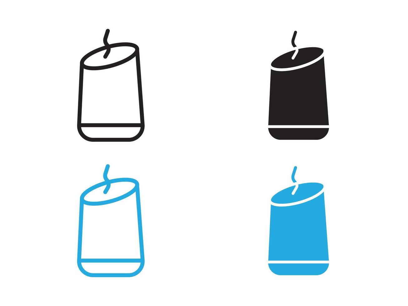 Humidifier icon black and white outline sign vector