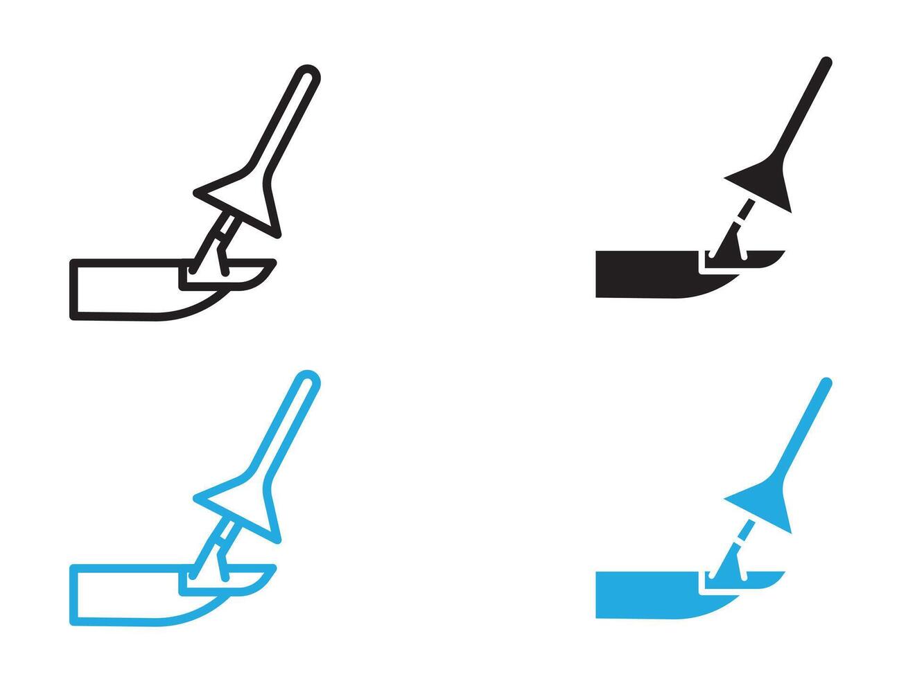 nails polish icon vector