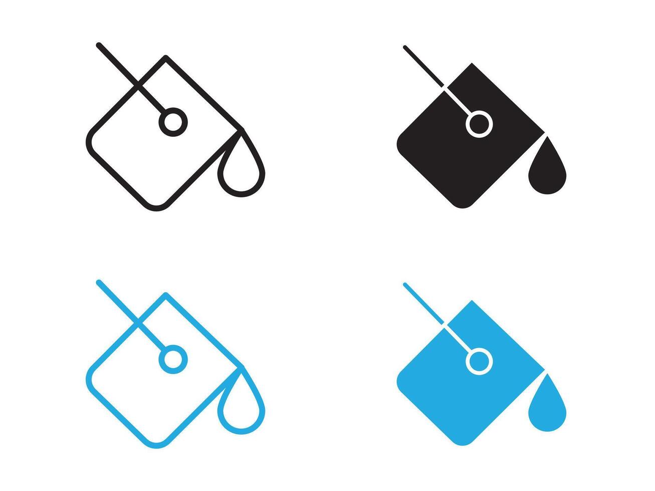 paint bucket icon black and white outline sign vector
