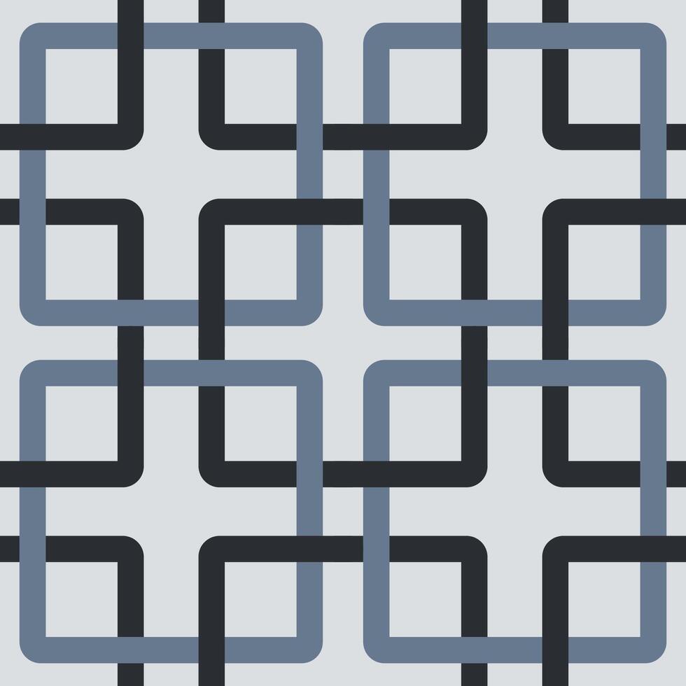 Seamless pattern with geometric shapes. Abstract drawing in the form of squares and lines. vector