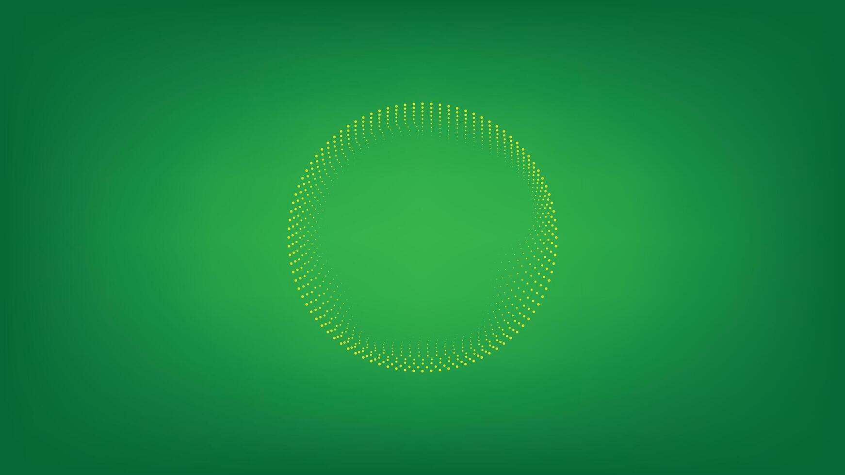 Wavy Lines in Circular Frame. vector