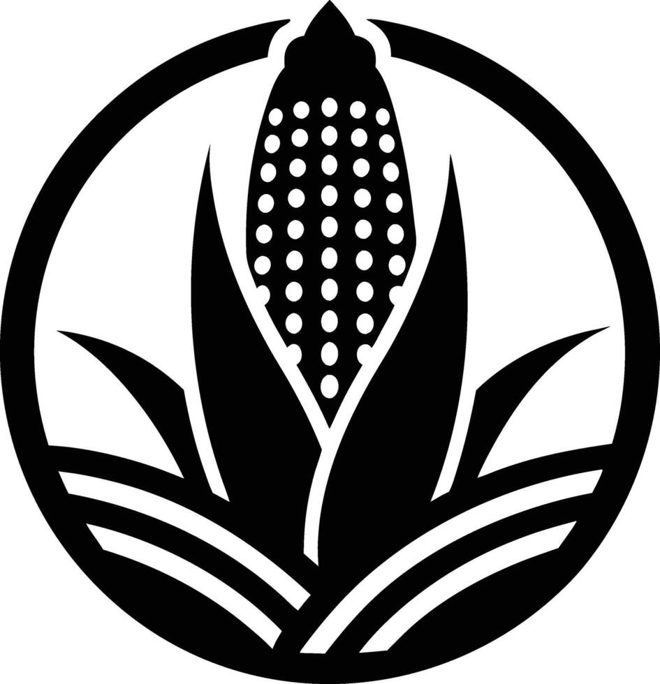 Corn illustration icon vector