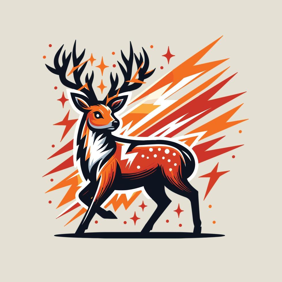 Deer Logo Design vector