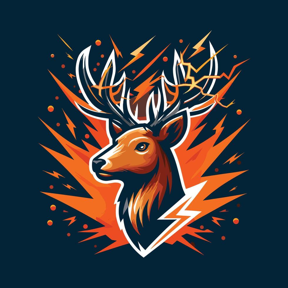 Deer Logo Design vector