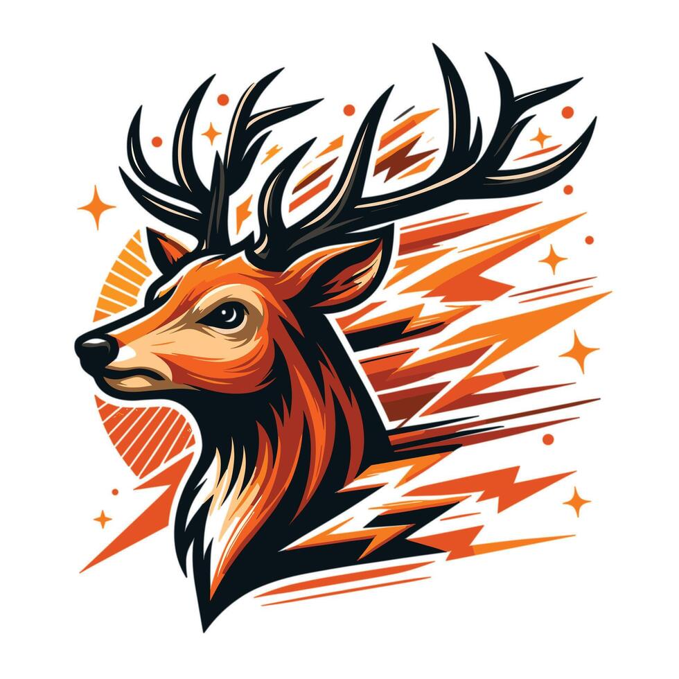 Deer Logo Design vector