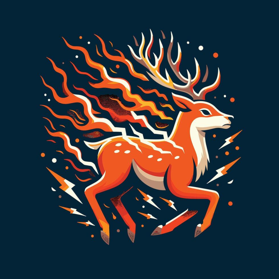 Deer Logo Design vector