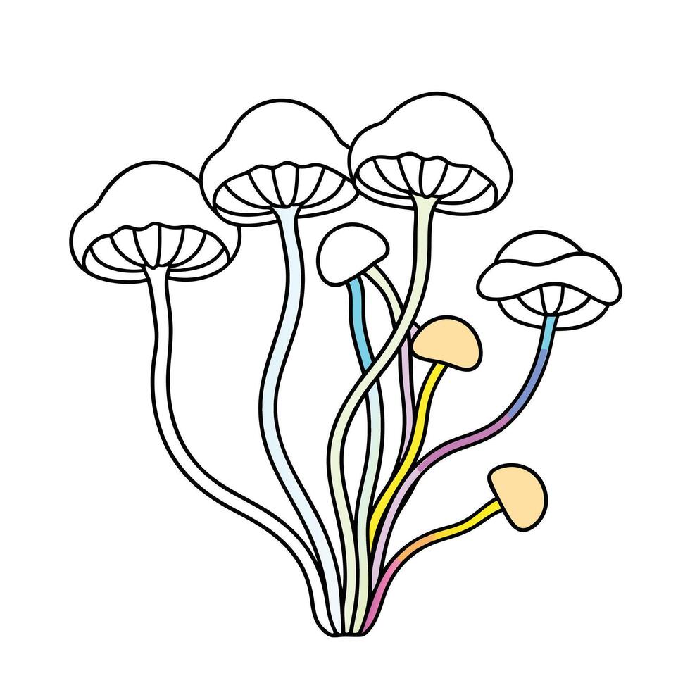 Microbiology Coloring Pages For Kids Coloring Book vector