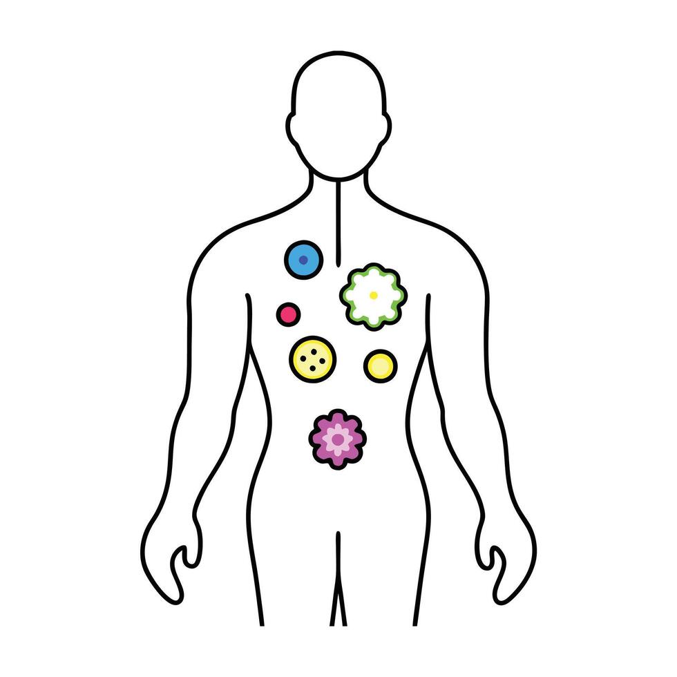 Microbiology Coloring Pages For Kids Coloring Book vector