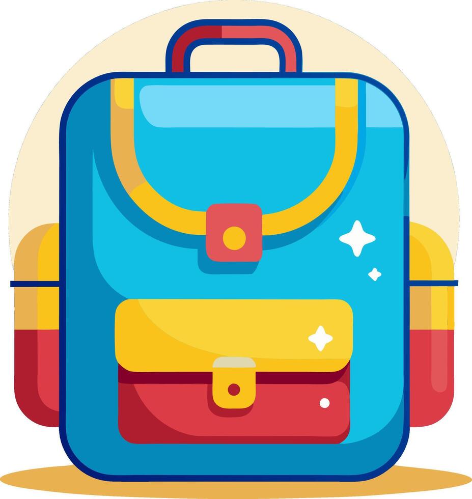 collection of children bags Hand drawn vector