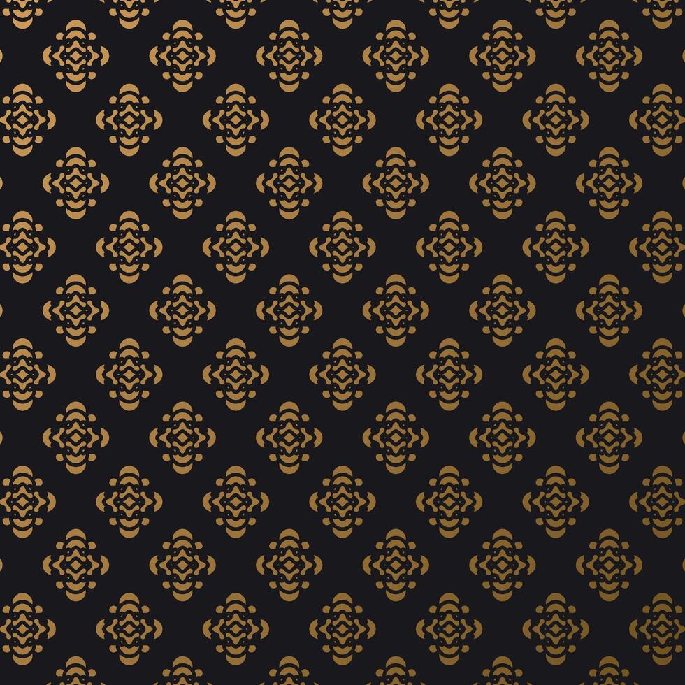 luxury dark seamless pattern background vector