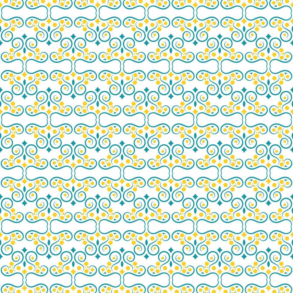 Colorful abstract geometric pattern design vector