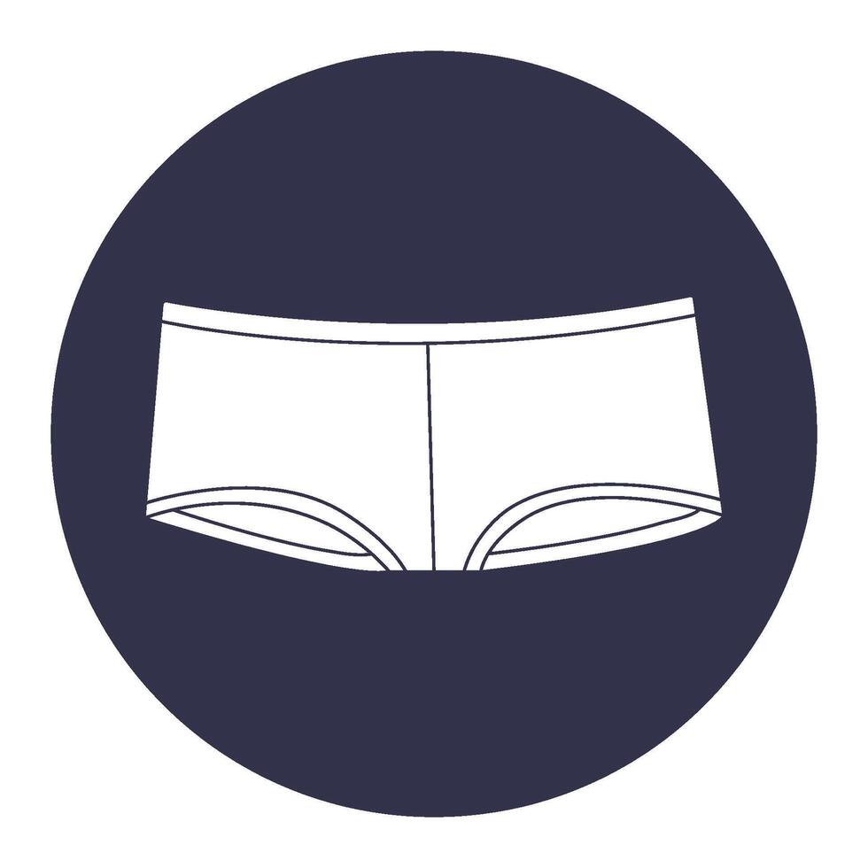 underpants icon design vector