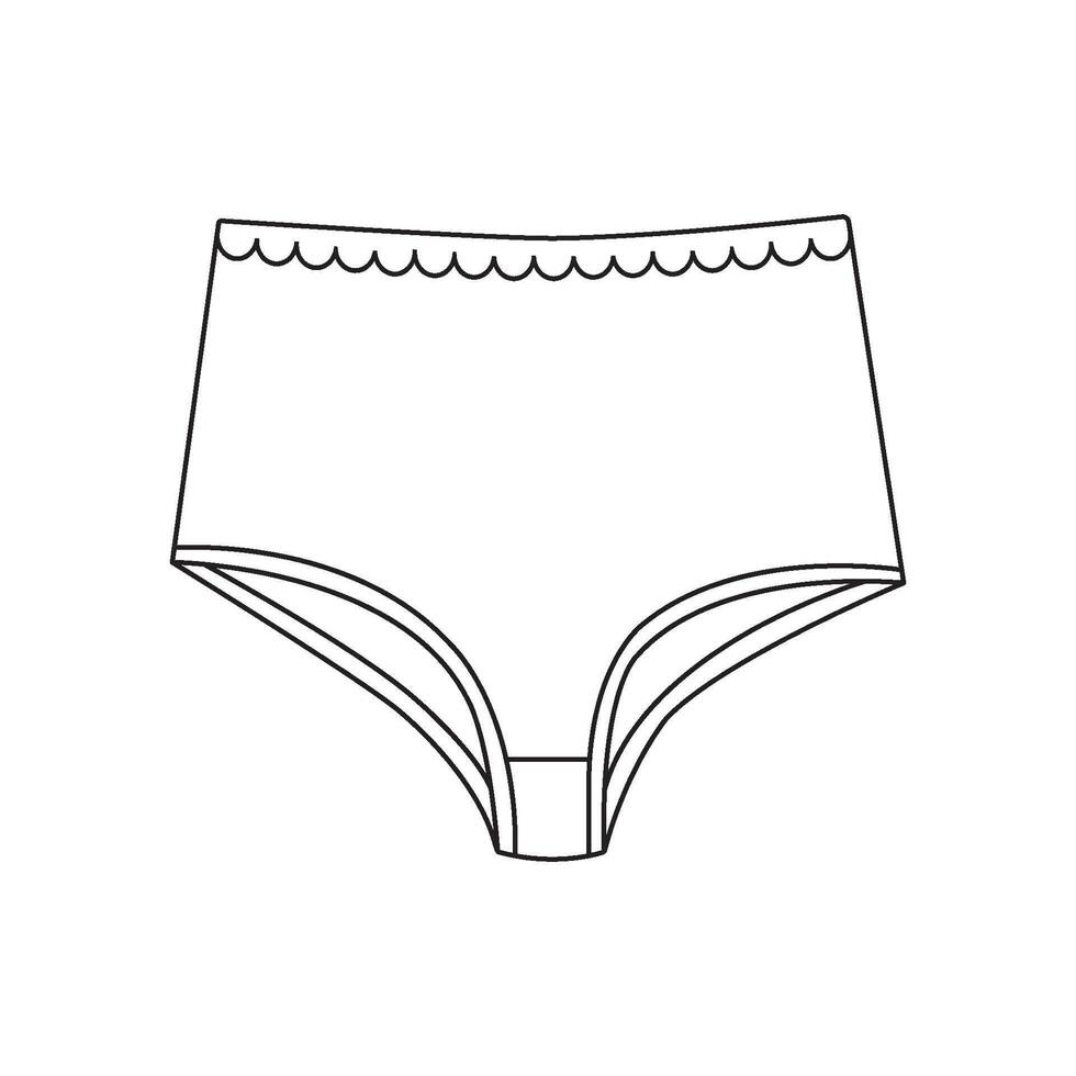 underpants icon design vector