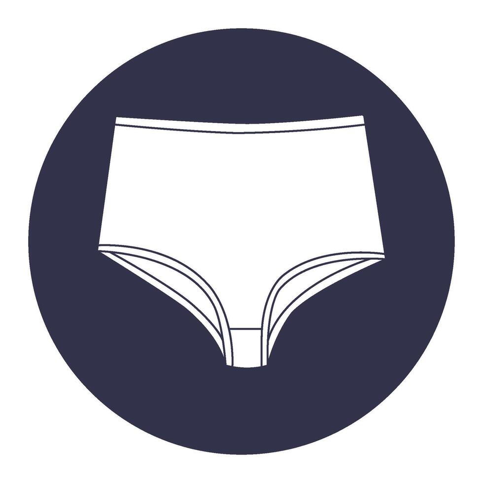 underpants icon design vector