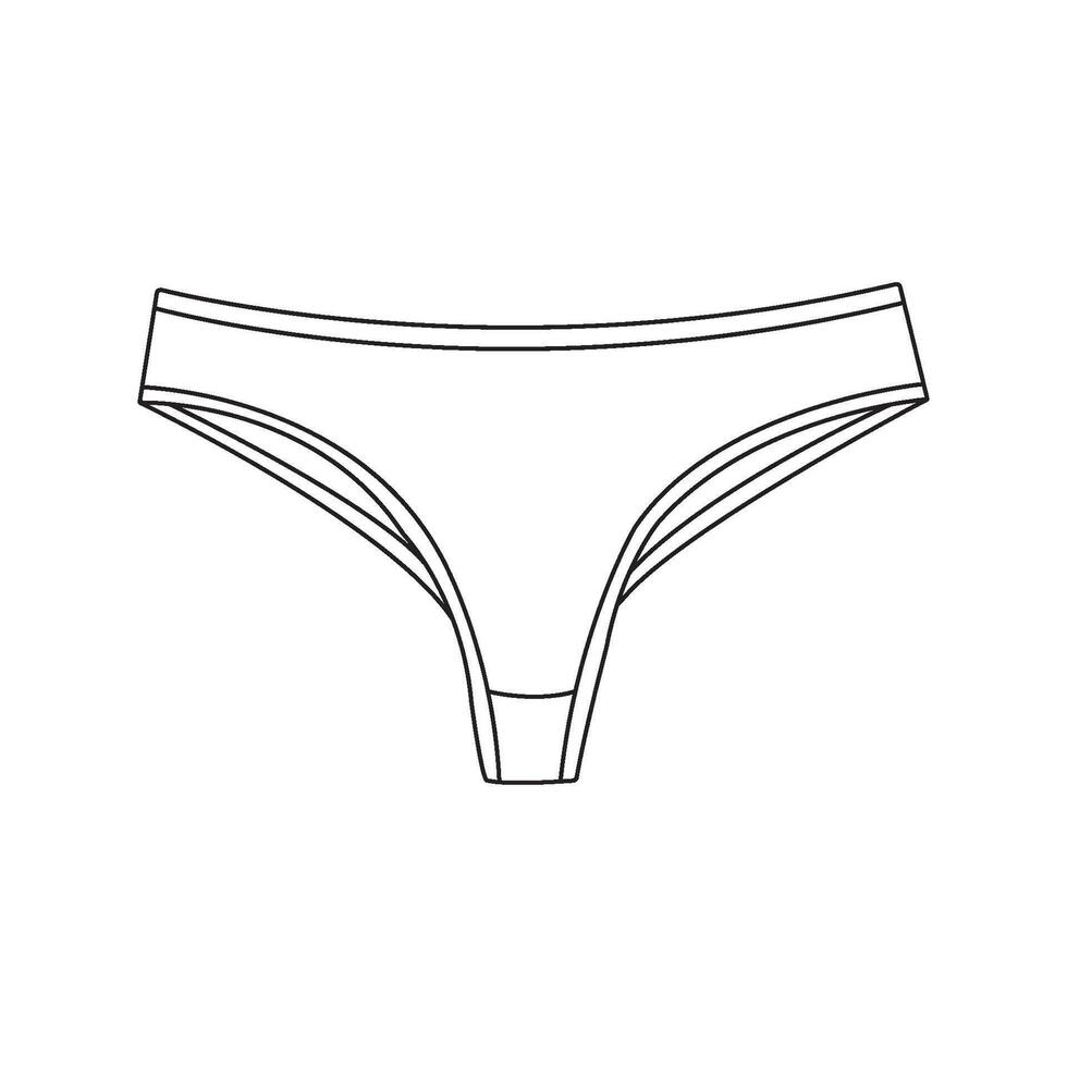 underpants icon design vector