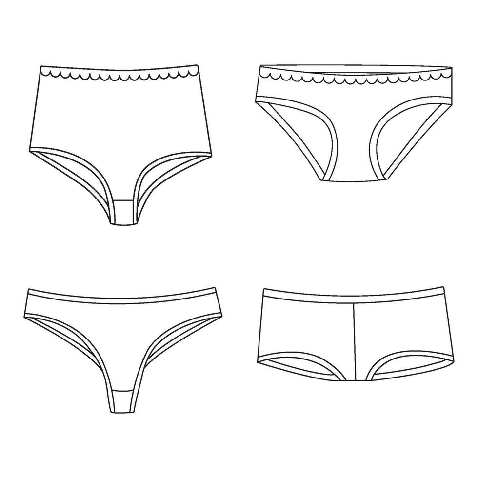 underpants icon design vector