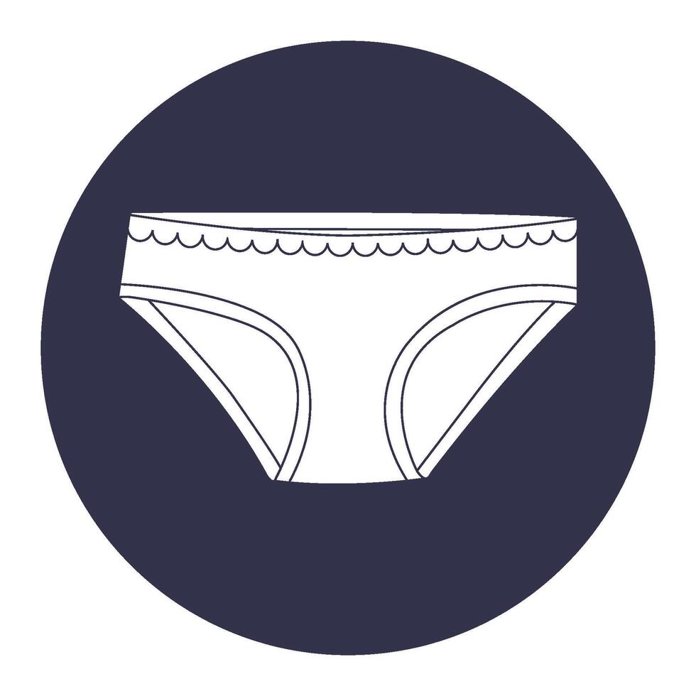 underpants icon design vector