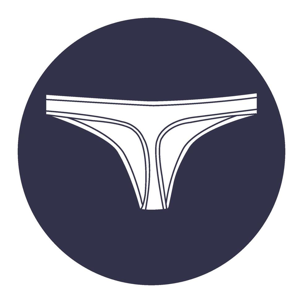 underpants icon design vector