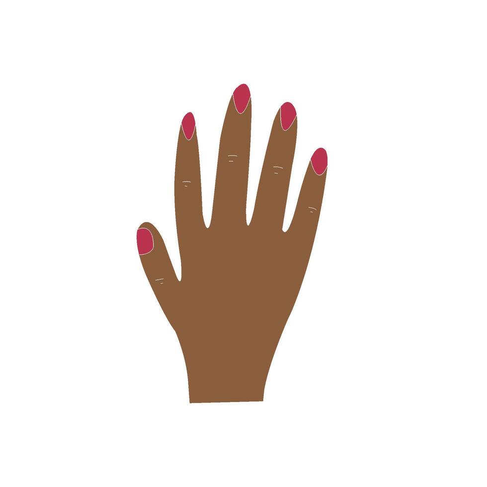 nail polish icon design vector