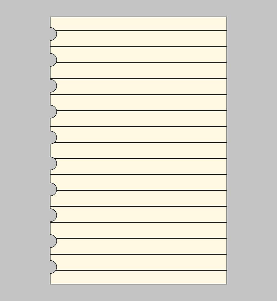 Paper School Note royalty-free graphic vector