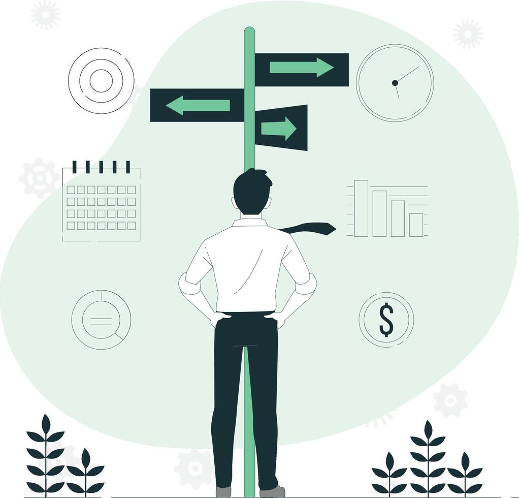 Data Driven Decision Making Vector Art, Icons, and Graphics for Free ...