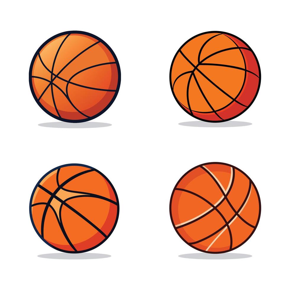 Sports Basketball Illustration, High-Quality Basketball Graphic. vector