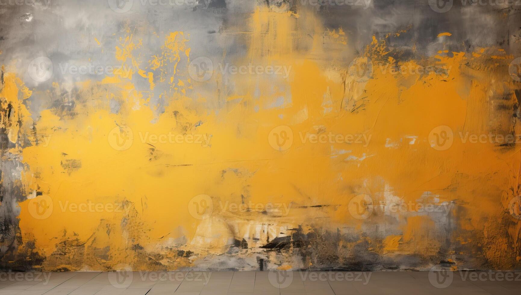 Abstract Yellow and Gray Texture Background. Modern Art Design photo