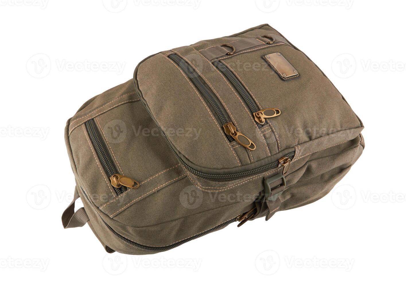 Big backpack for travel photo