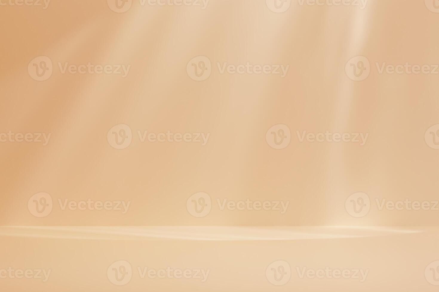 A light shining on a wall with a beige background. photo