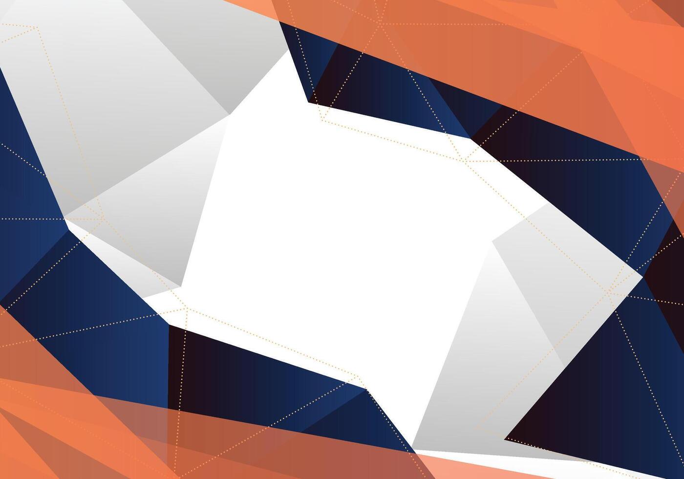 Gradient triangles polygon background. vector